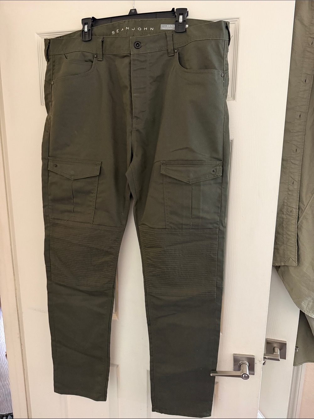 Sean John Olive Green Cargo Trousers